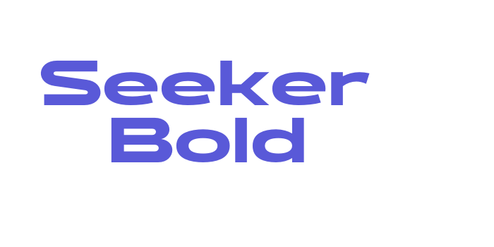 Seeker Bold Font Download