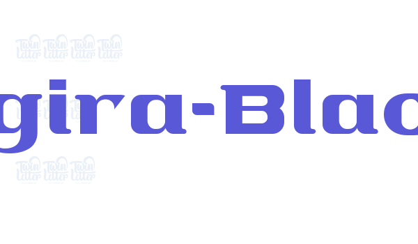 Segira-Black font free