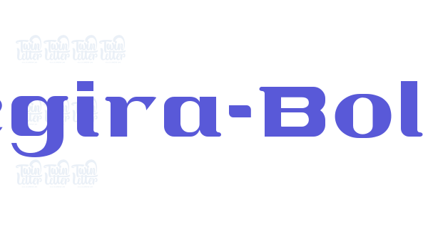 Segira-Bold font free