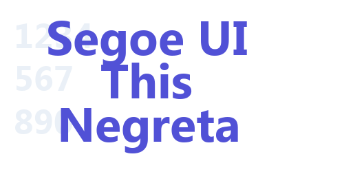 Segoe UI This Negreta-font-download