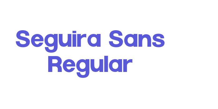 Seguira Sans Regular Font Download