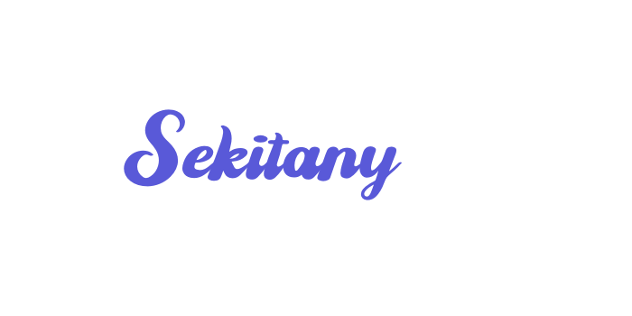 Sekitany Font Download