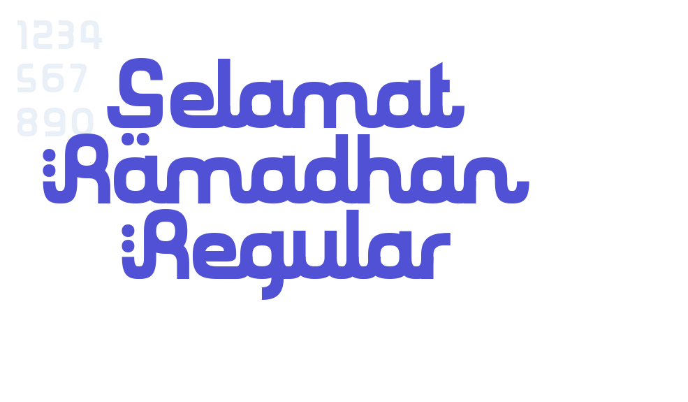 Selamat Ramadhan Regular-font-download