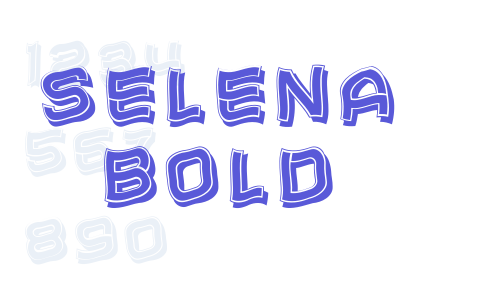 Selena Bold Font Download