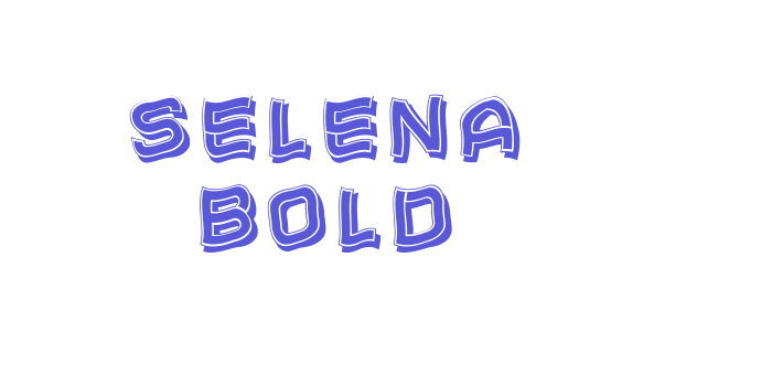 Selena Bold Font Download