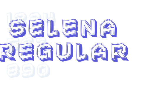 Selena Regular Font Download