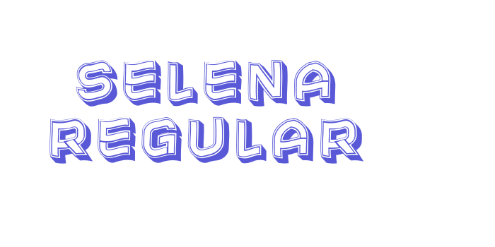 Selena Regular Font Download