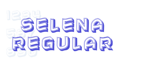 Selena Regular-font-download