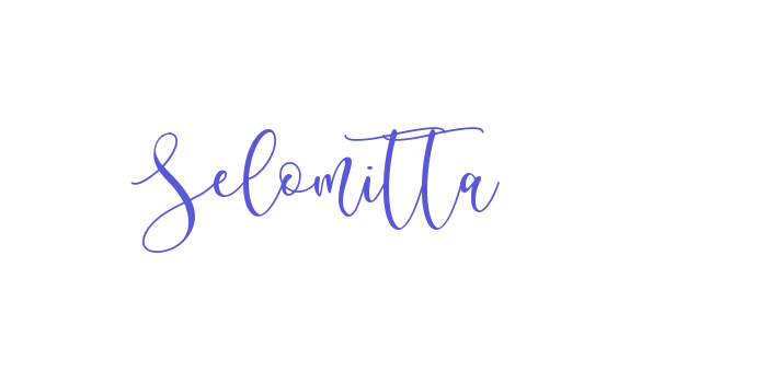 Selomitta Font Download