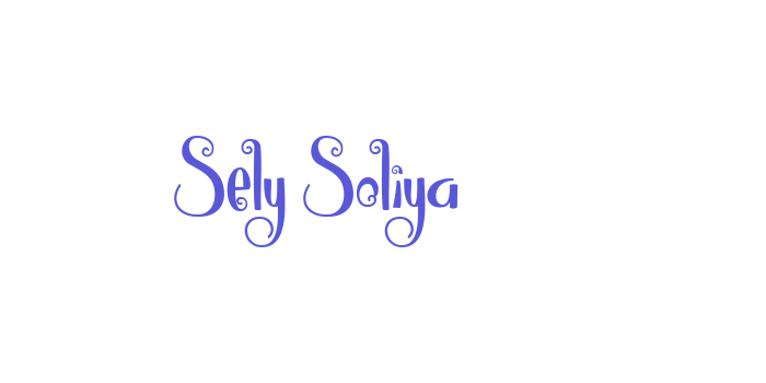 Sely Soliya Font Download