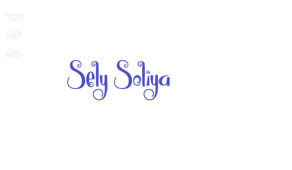 Sely Soliya-font-download