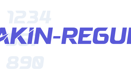 Semakin-Regular Font