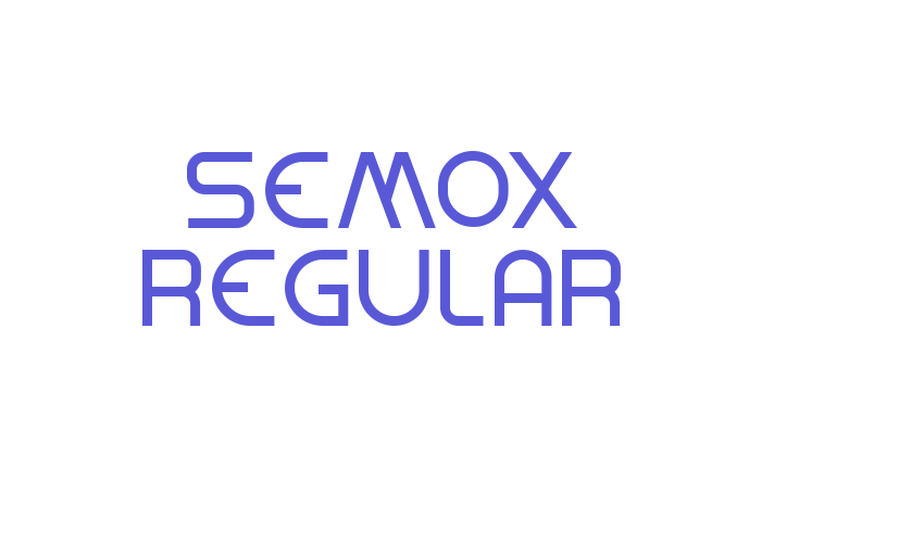 Semox Regular Font Download