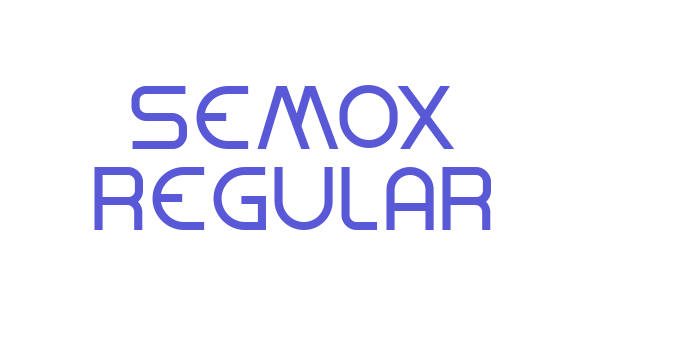 Semox Regular Font Download