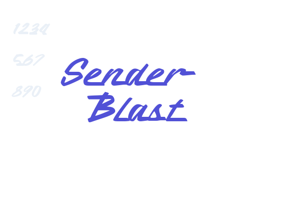 Sender Blast