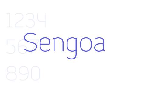 Sengoa Font Download