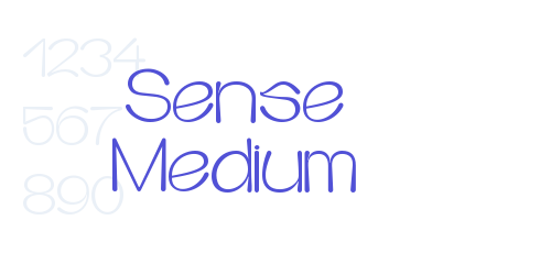 Sense Medium-font-download