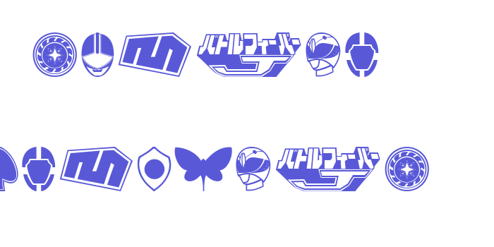 Sentai 30 Dingbats Font Download