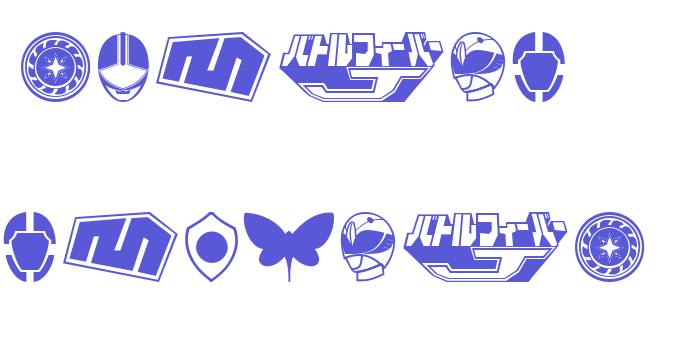 Sentai 30 Dingbats Font