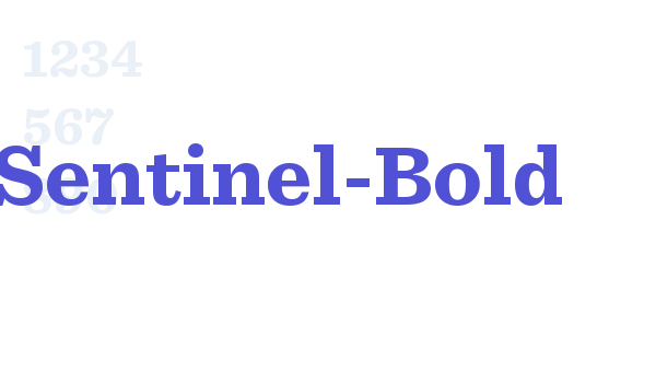 Sentinel-Bold font download