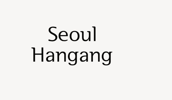 Seoul Hangang Font