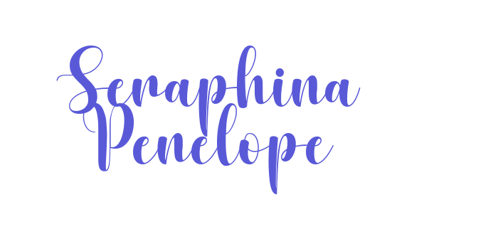 Seraphina Penelope Font Download