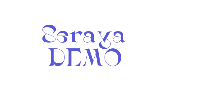 Seraya DEMO Font Download