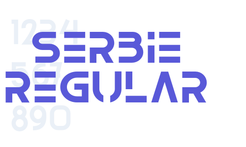 Serbie Regular Font Download