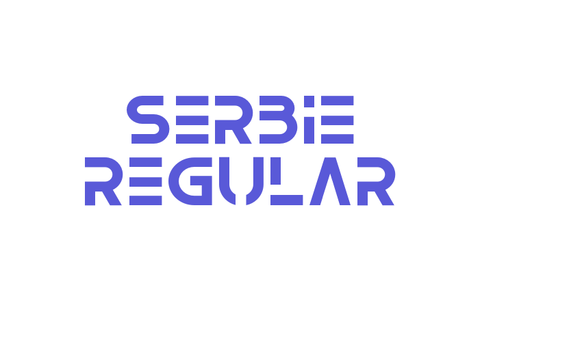 Serbie Regular Font Download