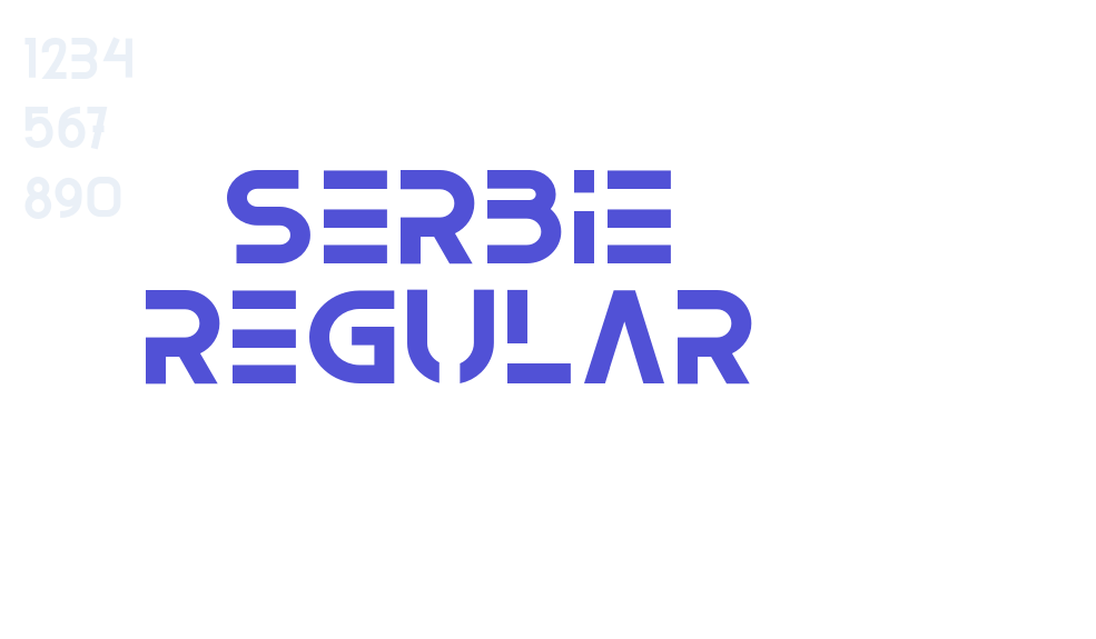 Serbie Regular-font-download