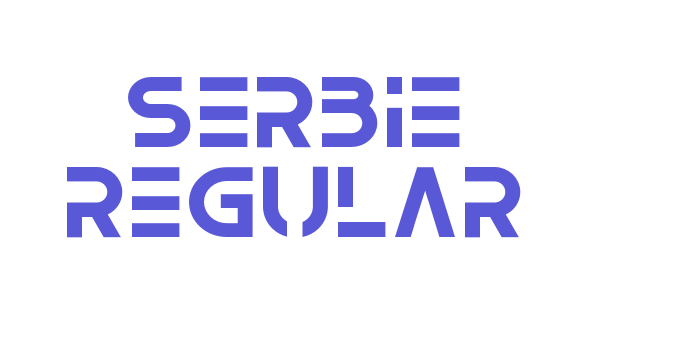 Serbie Regular Font