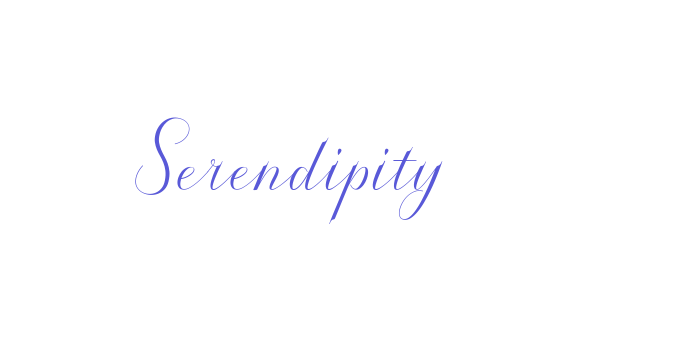 Serendipity Font Download