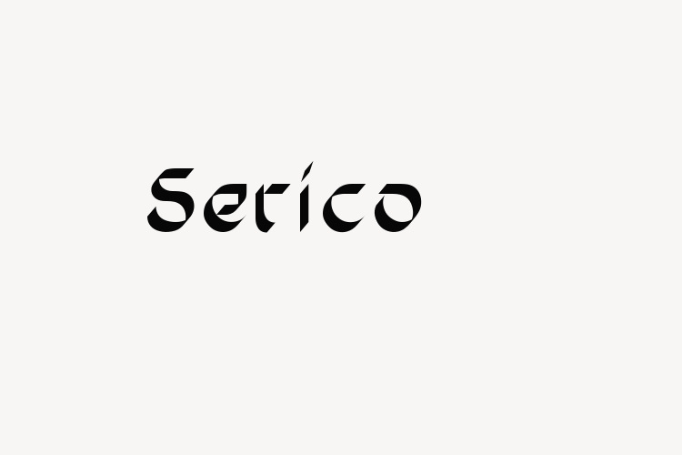 Serico font download