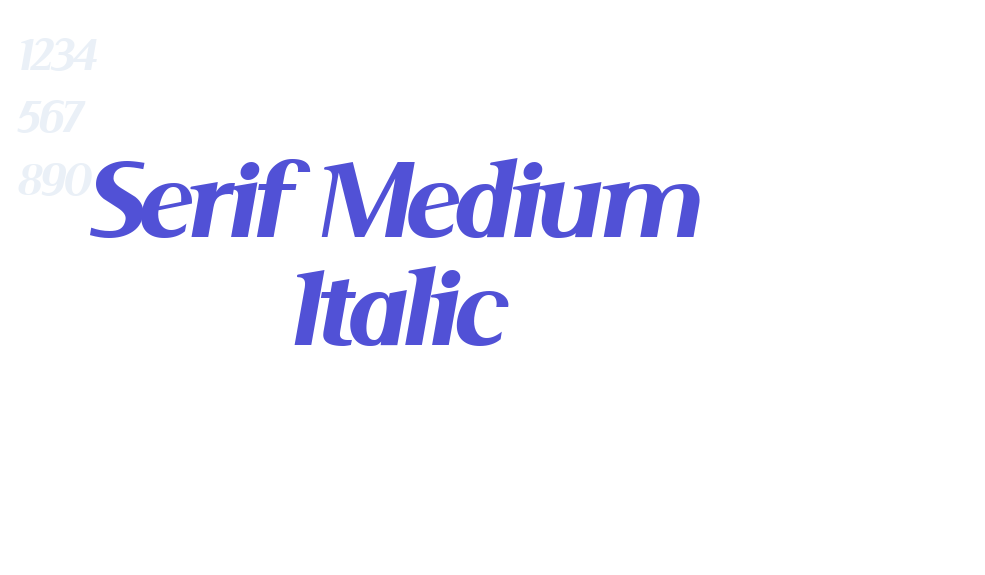 Serif Medium Italic-font-download