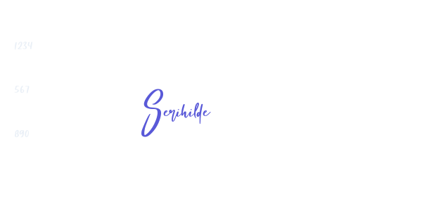 Serihilde font free