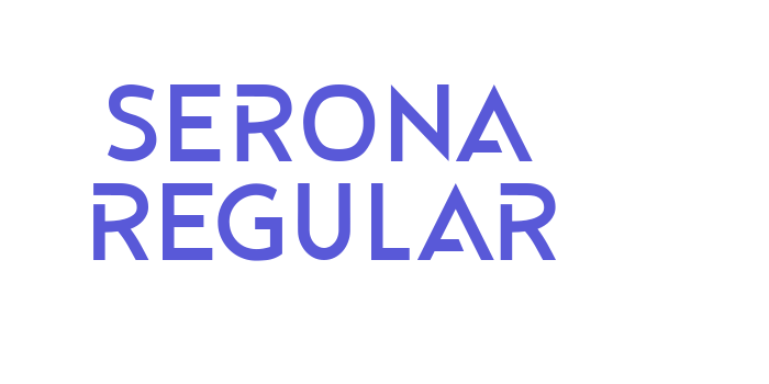 Serona Regular Font