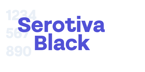 Serotiva Black-font-download