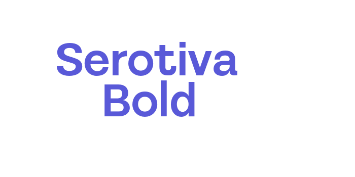 Serotiva Bold Font Download