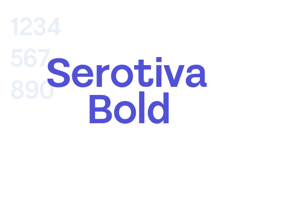 Serotiva Bold