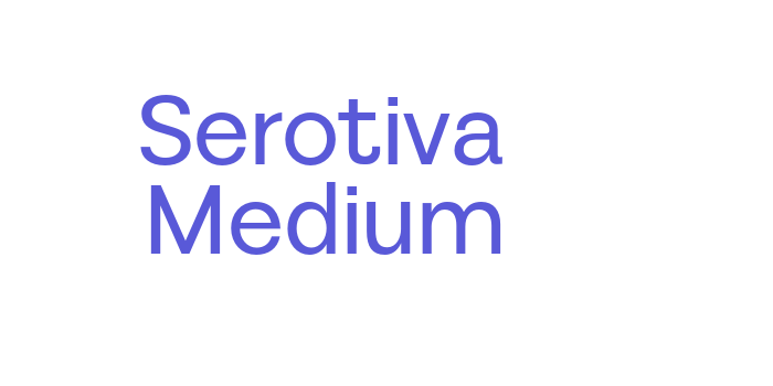 Serotiva Medium Font Download