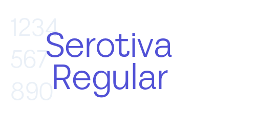 Serotiva Regular-font-download