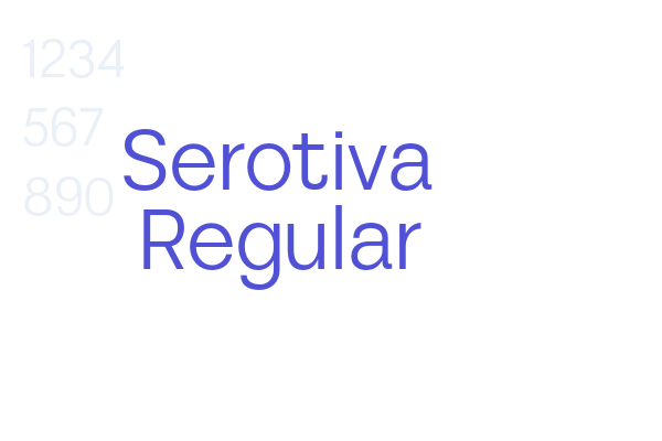 Serotiva Regular