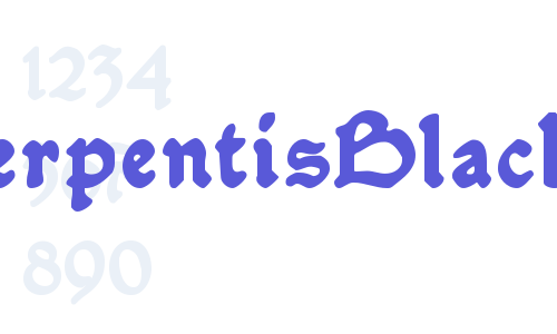 SerpentisBlack Font Download