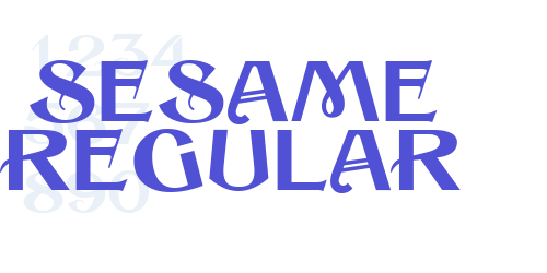 Sesame Regular-font-download