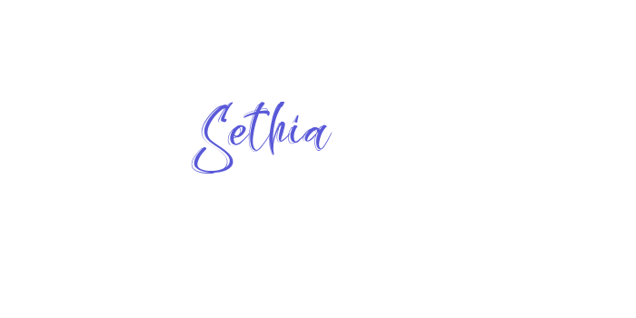 Sethia Font