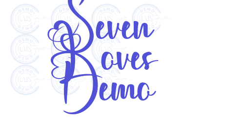 Seven Loves Demo-font-download