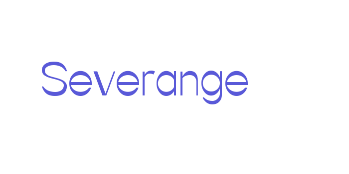 Severange Font