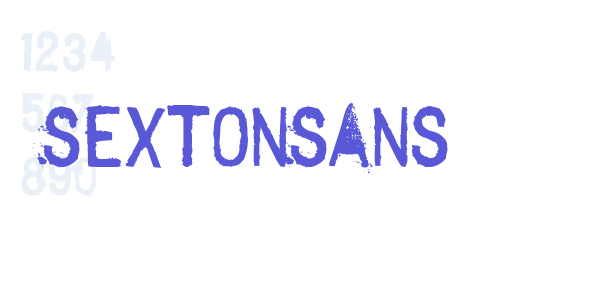 SextonSans font