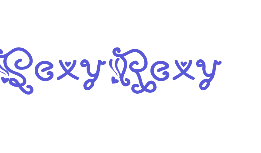 SexyRexy Font Download