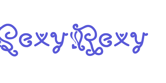 SexyRexy Font Download